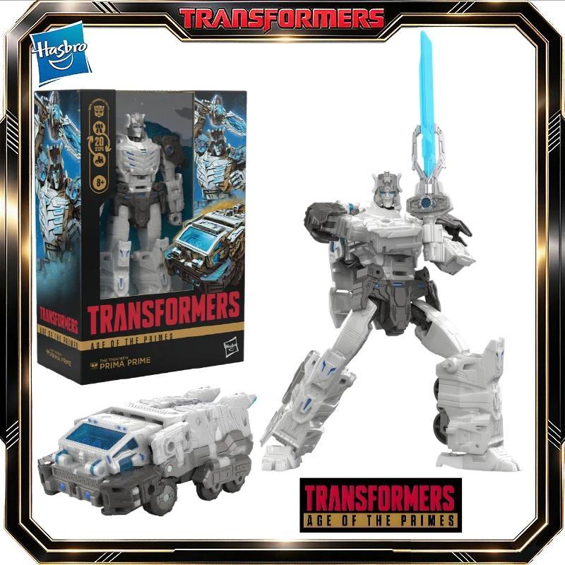 In-Stock Hasbro Classic Transformers Toy Age Of The Primes Voyager Class Prima Prime Action Figures 