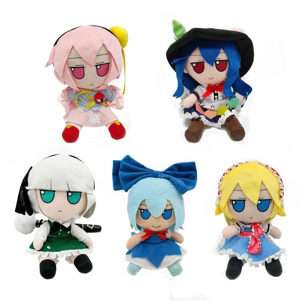 Cute touhou plush doll Toy Cartoon Soft Stuffed Doll  Birthday Gift For Kid