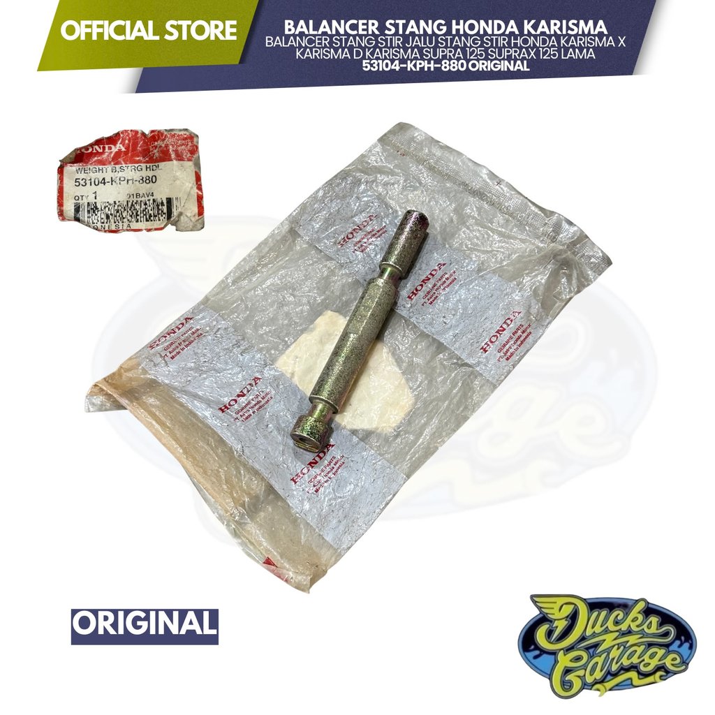 53104-KPH-880 Dudukan Bandul Jalu Balancer Stang Stir Honda Karisma Supra X 125 X125 D Original