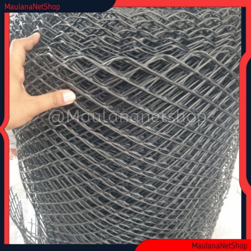karrinustore - Kawat Jaring Plastik Hdpe Bentuk Diamond Super Tebal 100cmx140cm