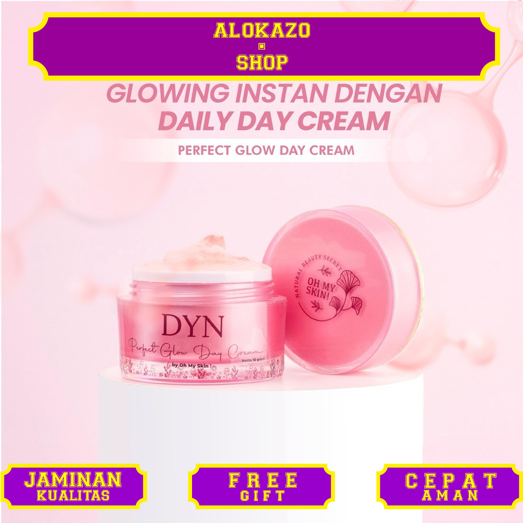 Oh My Skin DYN Perfect Glow Day Cream | Brightening BB Cream | Day Cream SPF 35 | Krim Glowing