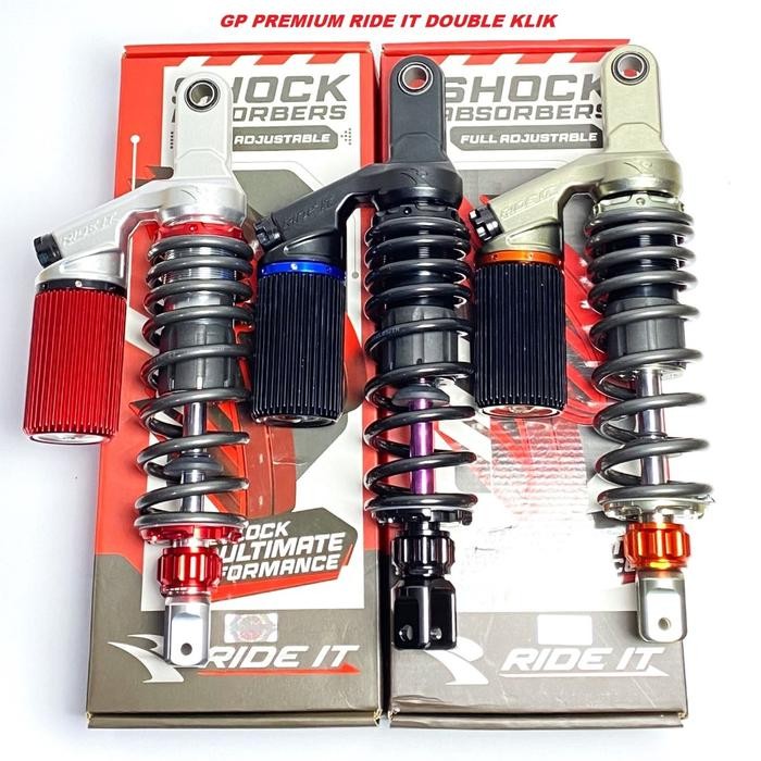 Shockbreaker matic ride it gp 277 click rebound fungsi 330 mm beat vario scoopy vario125 150 - PREMI