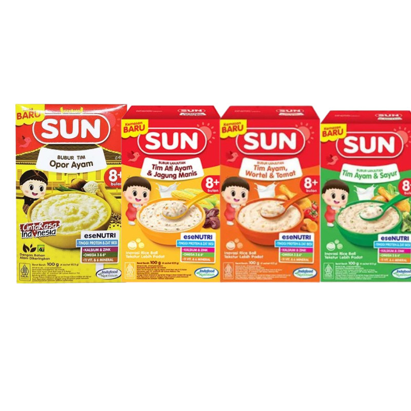 SUN BUBUR TIM INSTAN 8 Bulan+