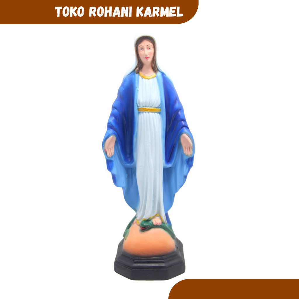 PATUNG BUNDA MARIA 20 CM (KARUNIA) / PATUNG MARIA / PATUNG MARIA KECIL KATOLIK