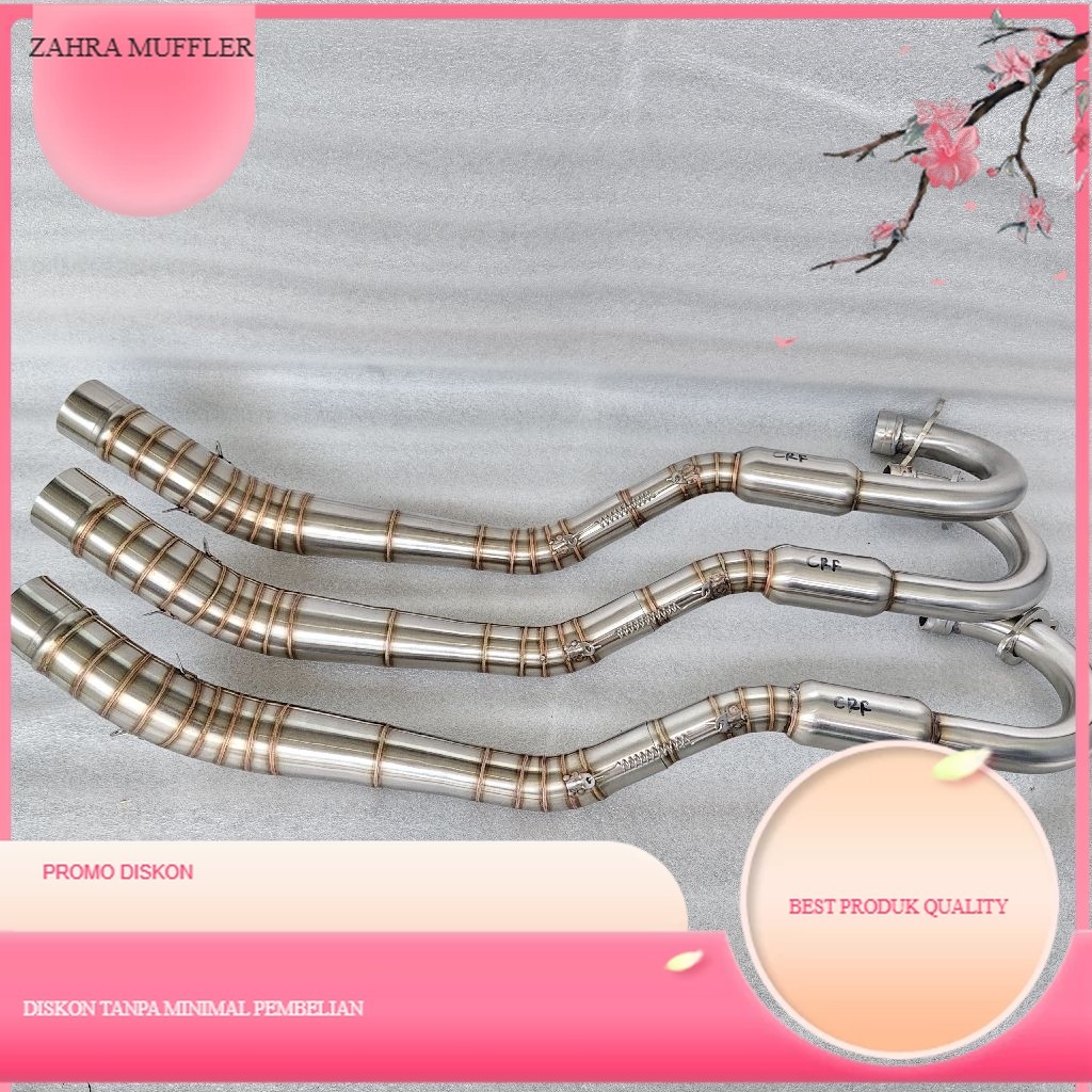 LEHERAN KNALPOT CRF, KLX, DTRACKER TYPE BORE UP