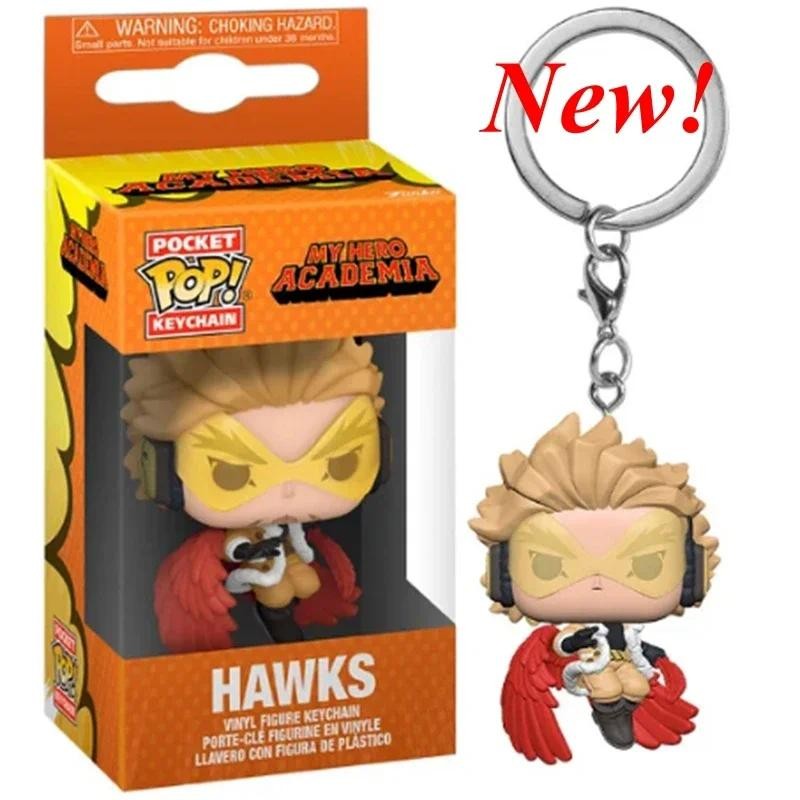 New Arrival Funko Pocket Keyain Dabi Izuku Twice Hawks Eraserhead Anime Figures PVC Action Figure To