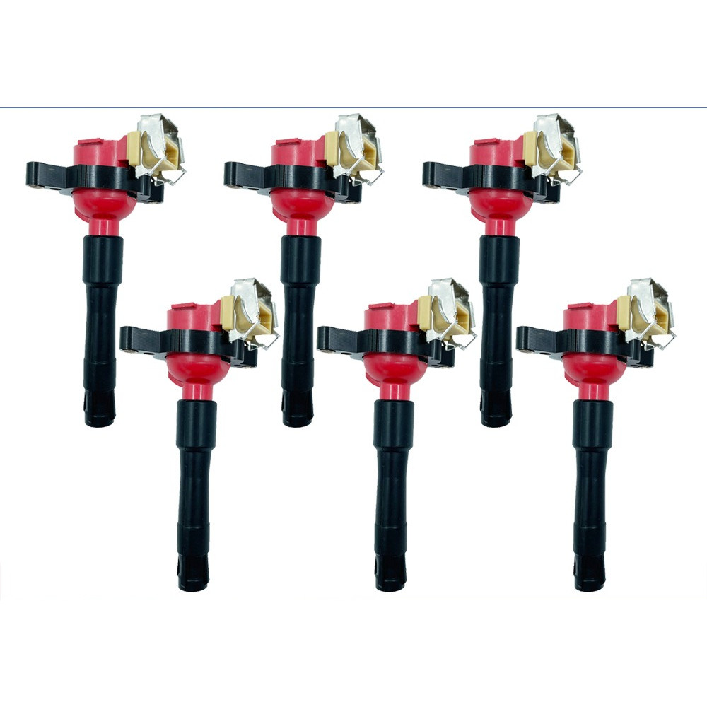 6PCS ARKAUTO PERFORMANCE IGNITION COIL UF354 FOR BMW 3 5 X5 Z4 Z3 M3 E46 E36 E39 E38 E53 E85 2.5 2.8