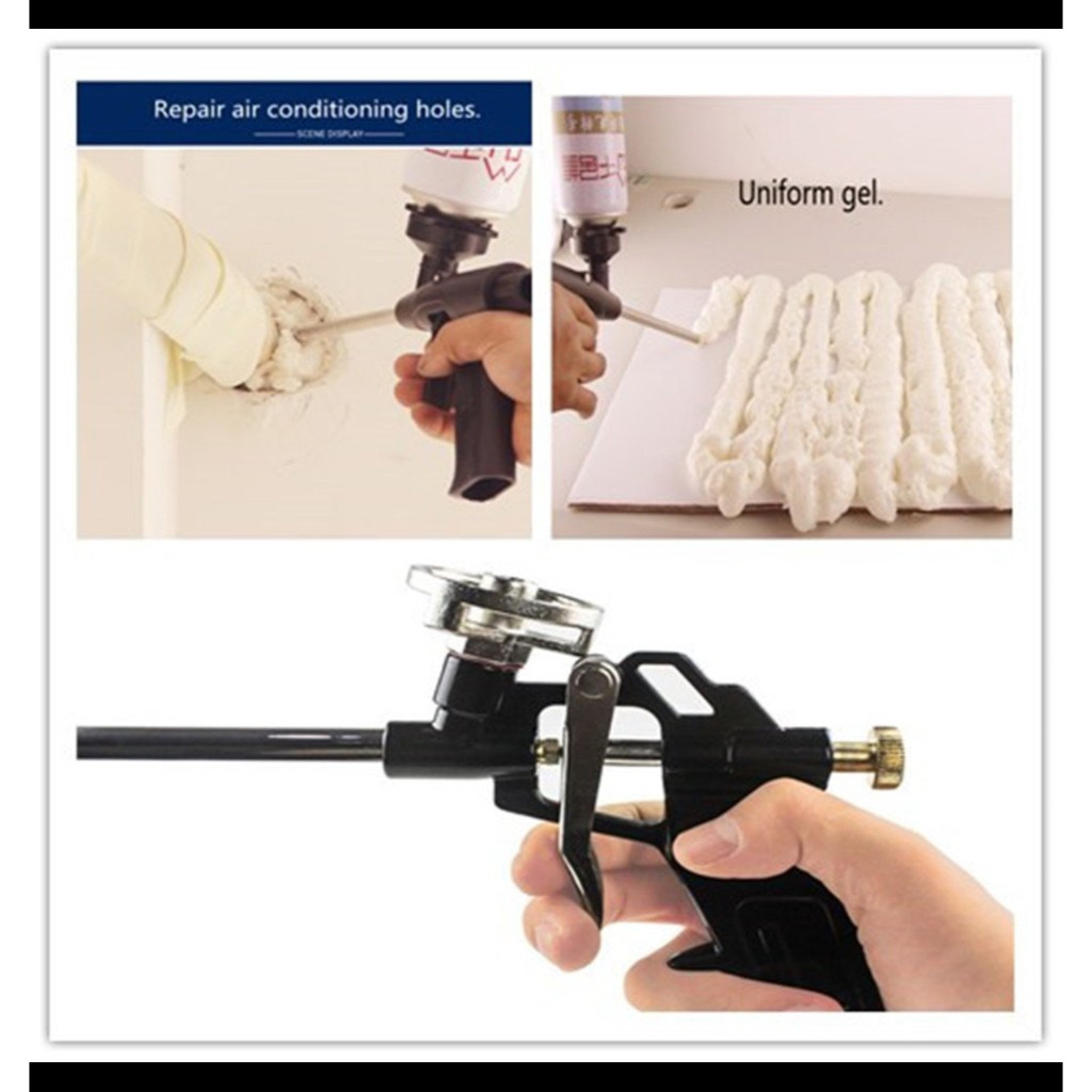 Spray gun Pu Foam Gun / Tembakan Pu foam Polyurethane Besi