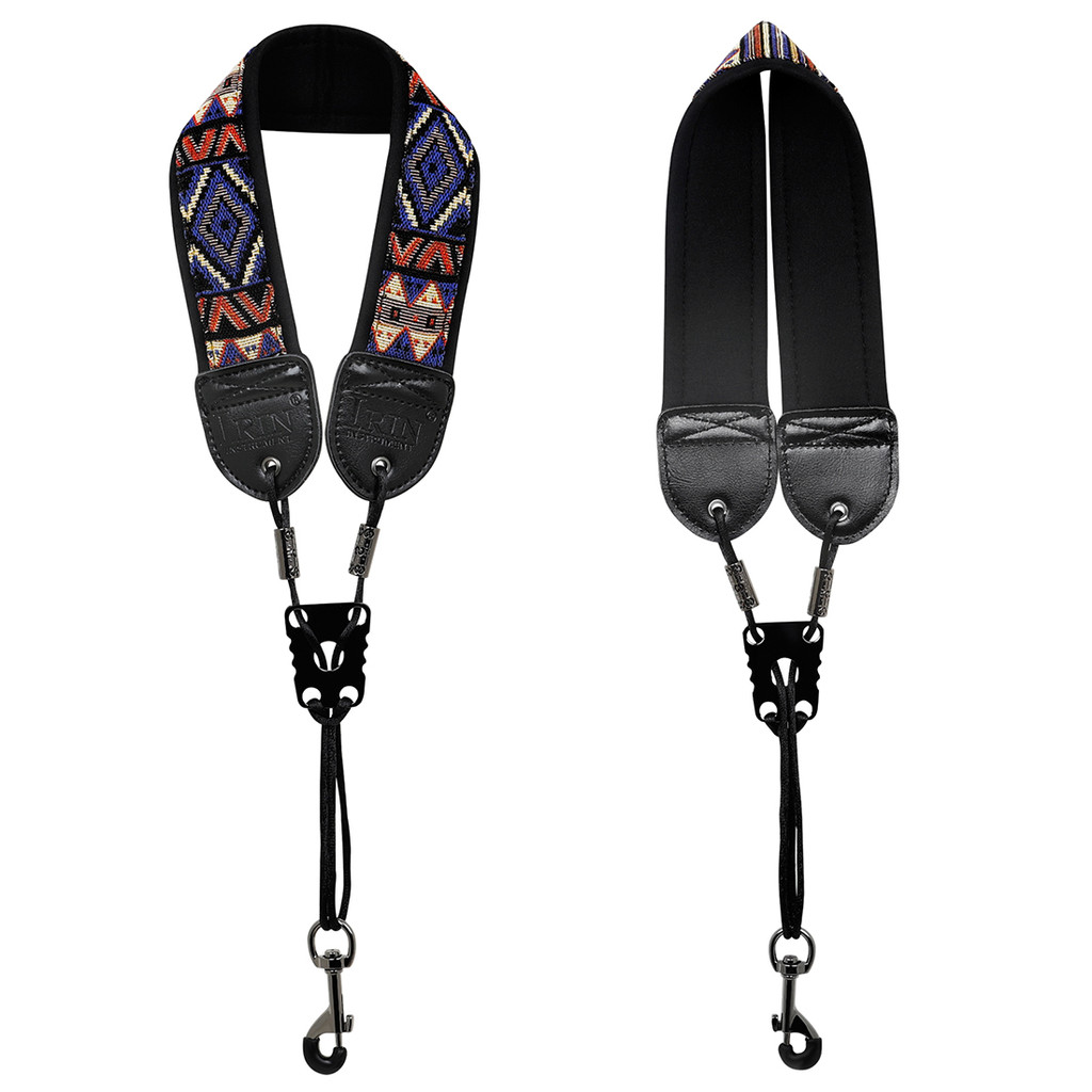 Soprano Alto Tenor Saxophone Neck Strap Cotton Saxophone Strap Neck Soft Protective Breathable Strap