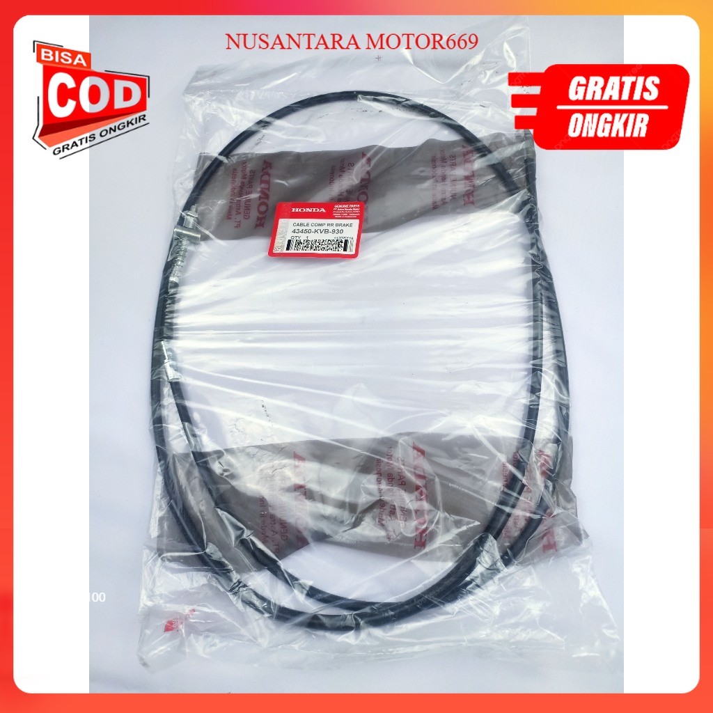 kabel rem belakang beat+ kabel rem belakang vario KVB