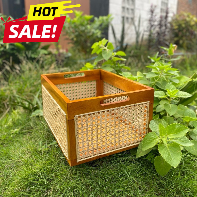 Nampan Rotan Serbaguna – Nampan Rotan Makan & Minum – Nampan Rotan Dekorasi Meja Cantik