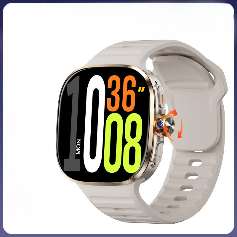 5G/4G All Network Smart Watch 2.40 inch AMOLED 2100mah Battery 8GB+128GB RAM 900W Camera WIFI GPS Go