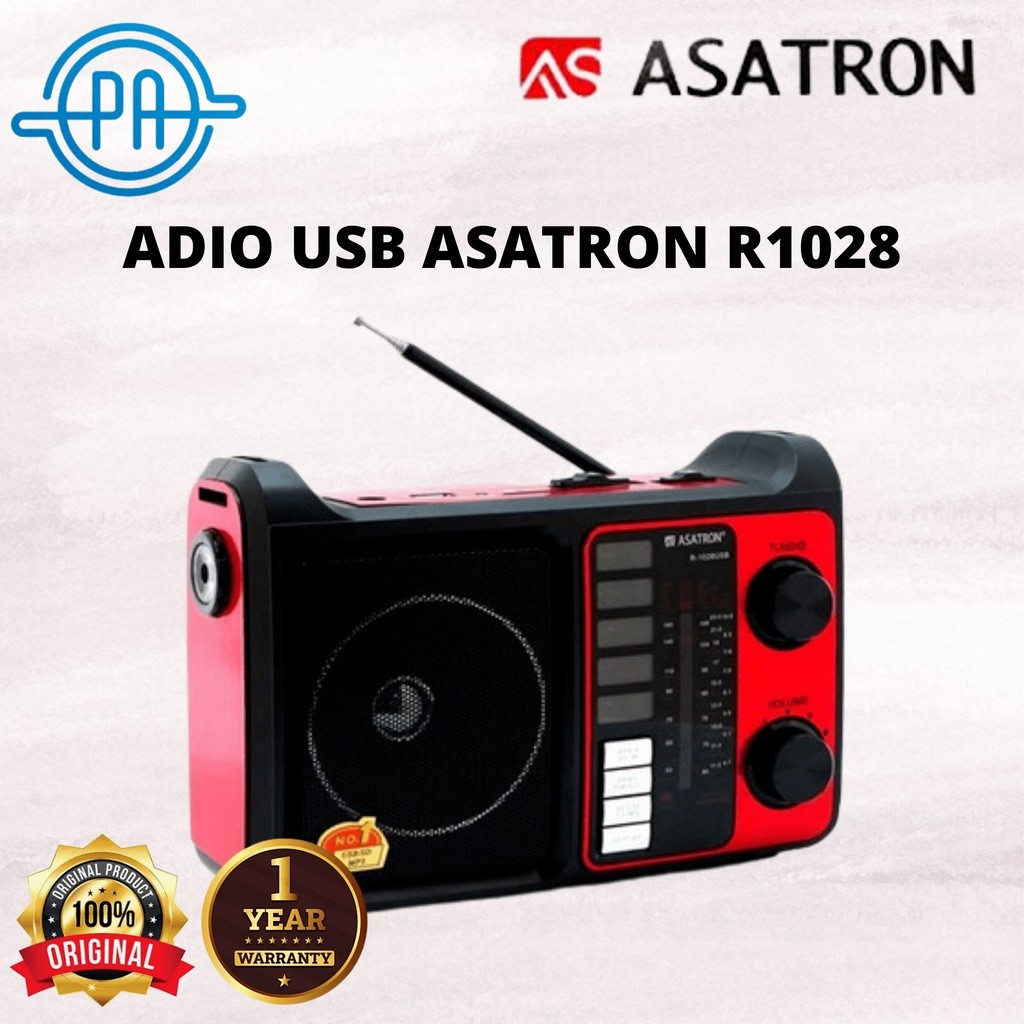 COD NEWW RADIO USB ASATRON R1028