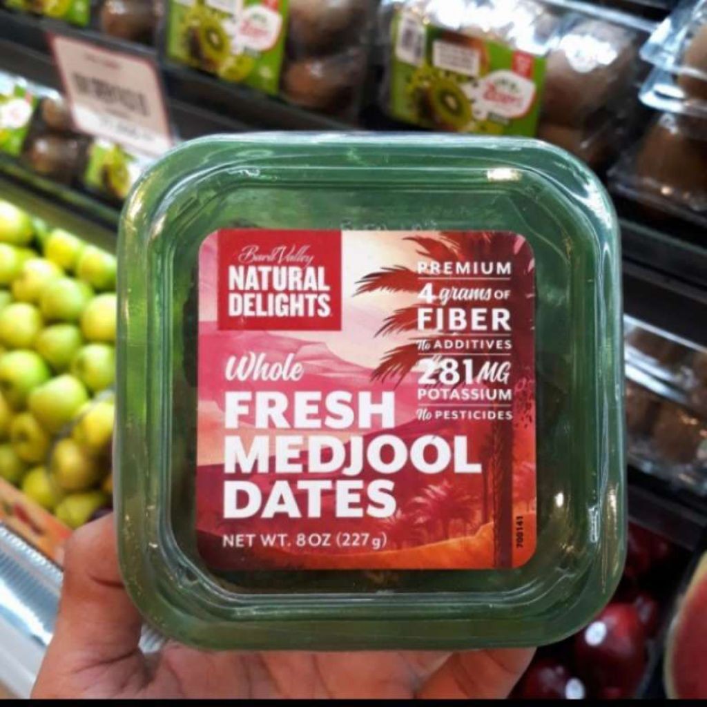 Kurma Medjool Dates California Bard Valley Natural Delights 500Gram