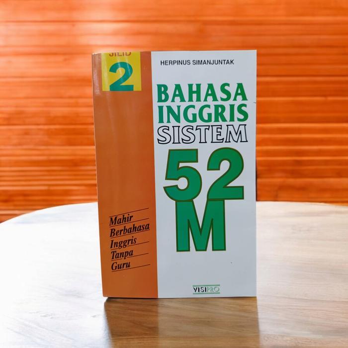 Buku Bahasa Inggris Sistem 52M jilid 2 - Herpinus Simanjuntak ( Original )