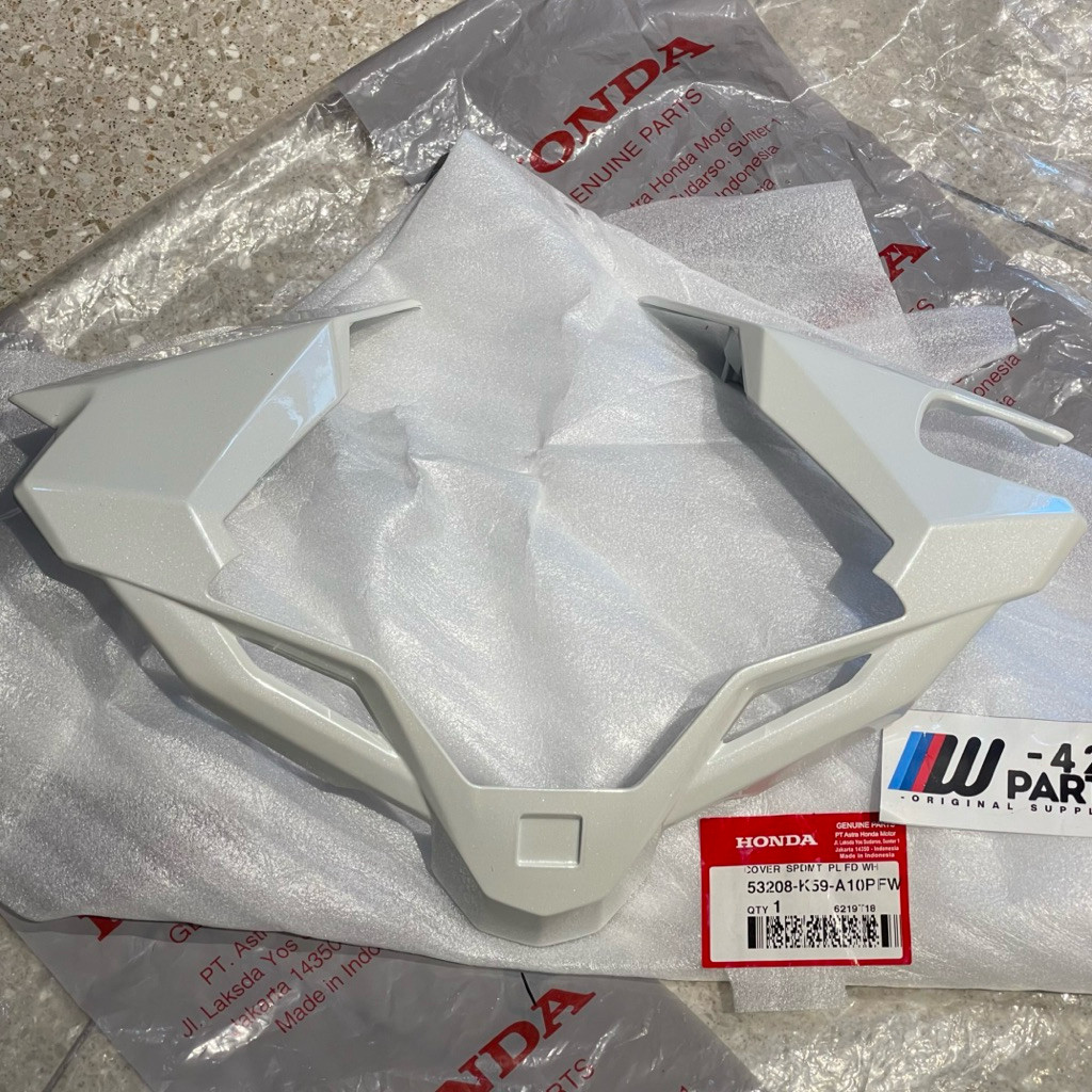 COVER LIST GARNIS SPEEDOMETER VARIO 125 150 ESP LED OLD PUTIH ORIGINAL AHM 53208 K59 A10PFW
