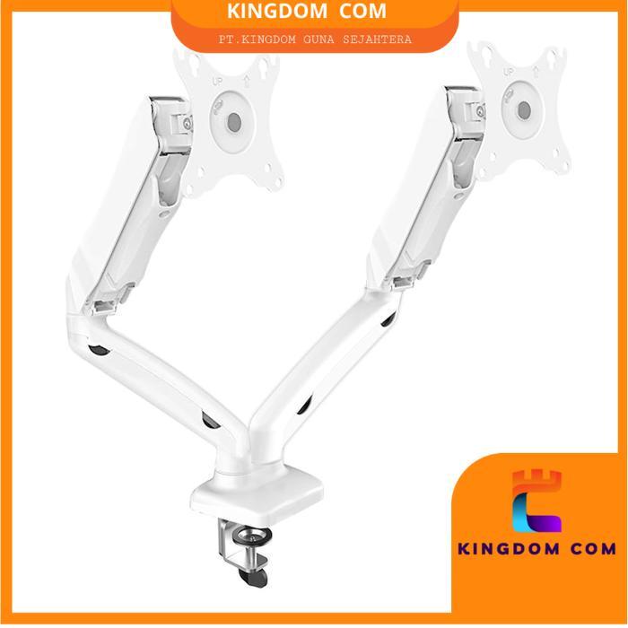 Bracket TV Monitor LED LCD Gas Spring OXIMUS ZDP1128 1128 Tilt Swivel - BLACK EXTENSION