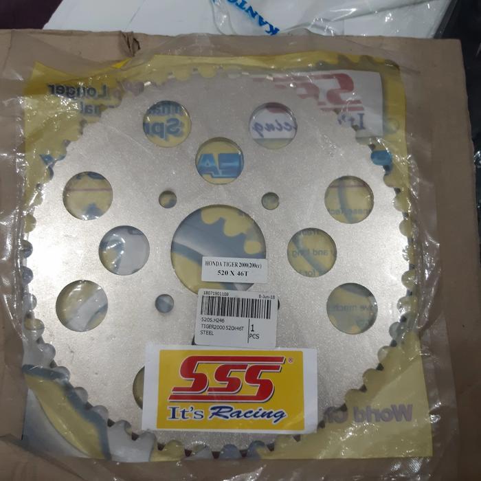 Gear gir belakang SSS Tiger 520 46t - 520 46