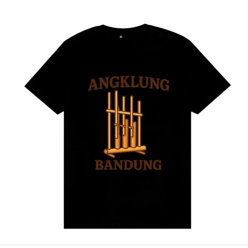 kaos oleh oleh BANDUNG ANGKLUNG baju souvenir