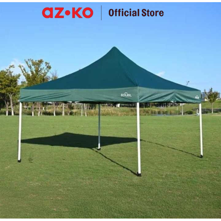 AZKO - Soleil Neo 2x2 I 3x3 meter Tenda gazebo Lipat - Hijau
