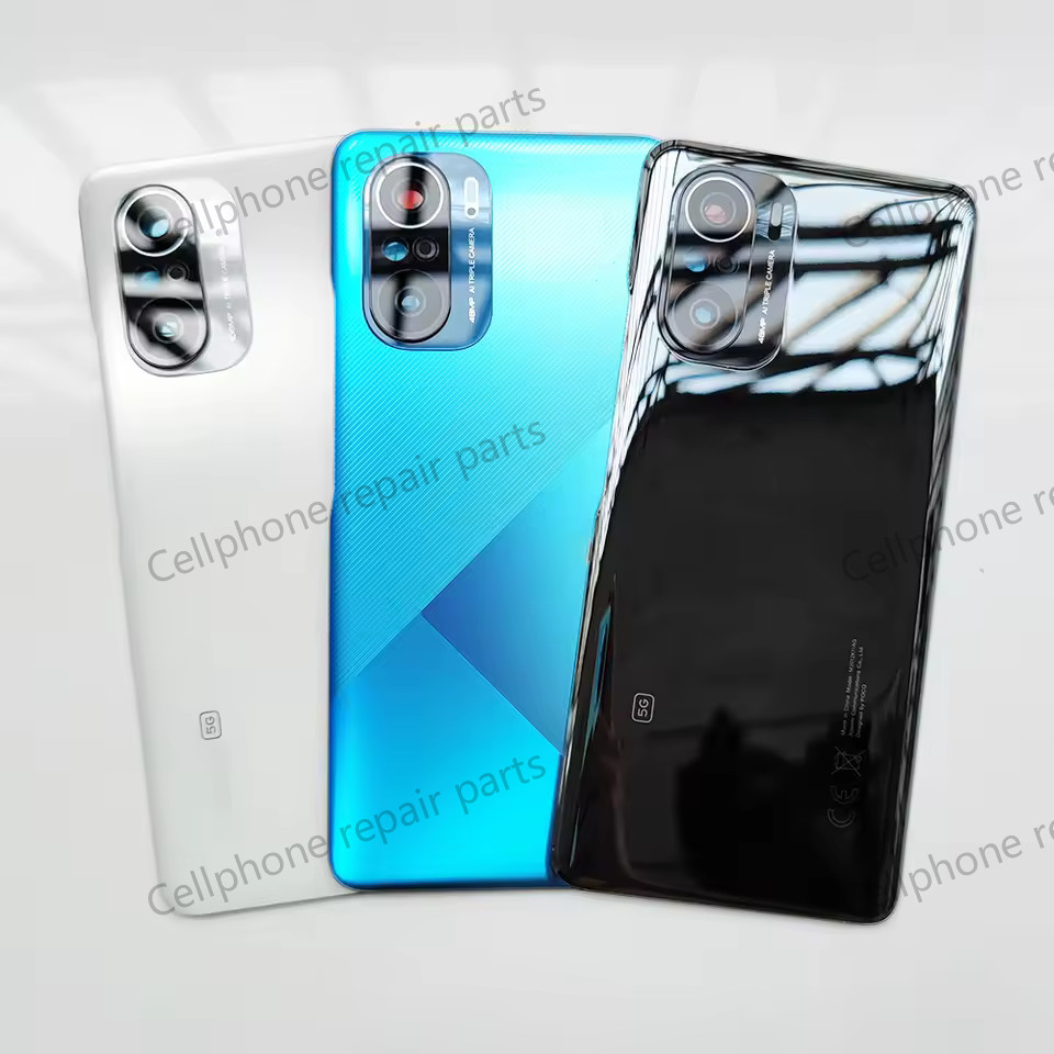 Poco F3 OEM A+ Back Glass Cover For Xiaomi Poco F3 , Back Door Replacement Battery Case, Rear Housin