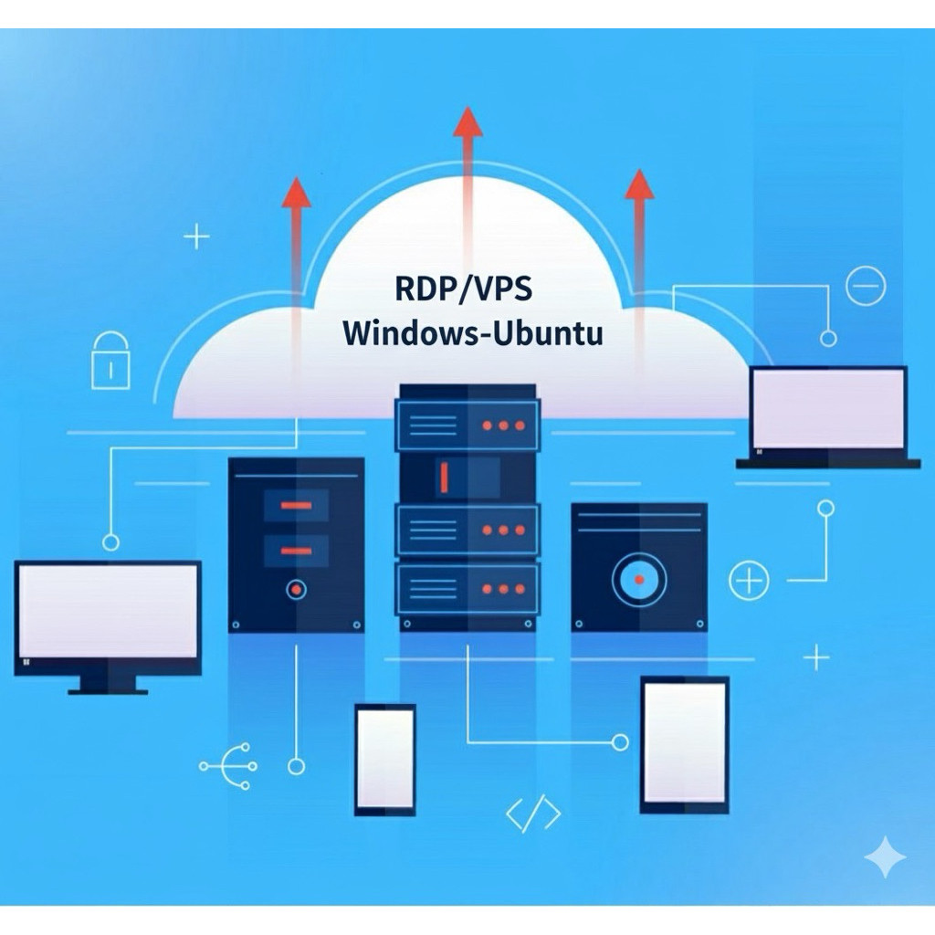 RDP/VPS Windows/Ubuntu Murah Bulanan Support Emulator