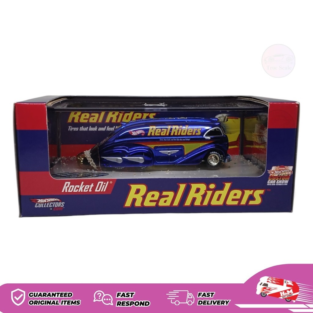 Hot Wheels Real Riders Rocket Oil - Japan Custom Car Show - No Holo 0638