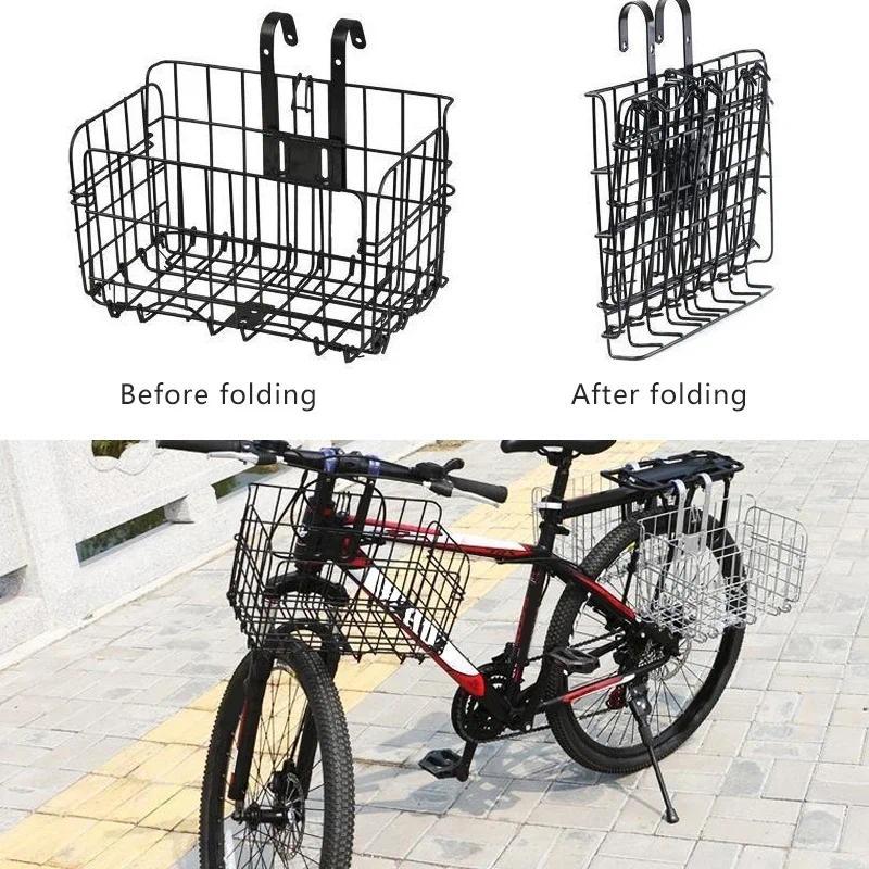 Keranjang Sepeda Lipat Foldable Basket Untuk Sepeda Dewasa MTB Seli Lipat Aksesoris Sepeda