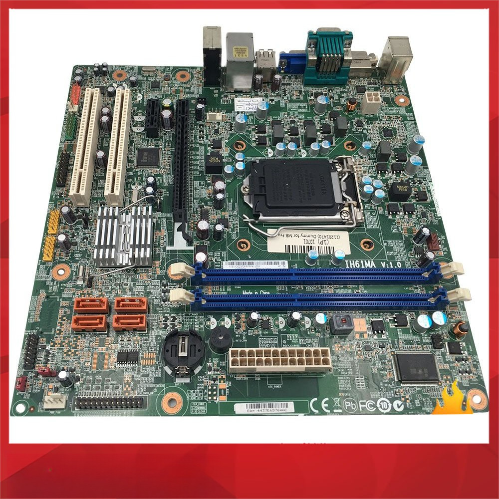 Originate Desktop Motherboard For Lenovo For M4360 M4350T IH61MA V:1.0 H61H2-LM5 System Board Fully 