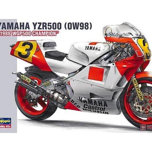 Hasegawa 21503 1/12 Yamaha YZR500 (OW98) 1988 WGP500 Champion