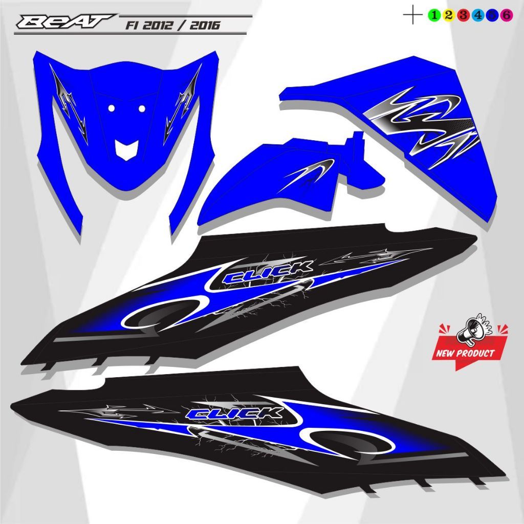 VARIASI LIS STRIPING BEAT FI VARIASI