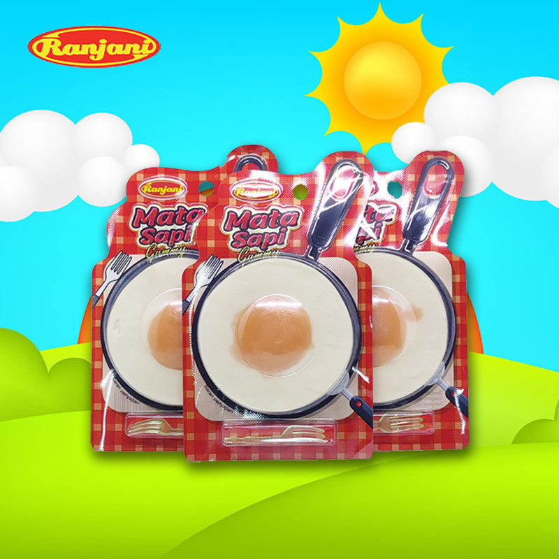 Ranjani Telur Mata Sapi Permen Jelly Gummy Lucu 30g
