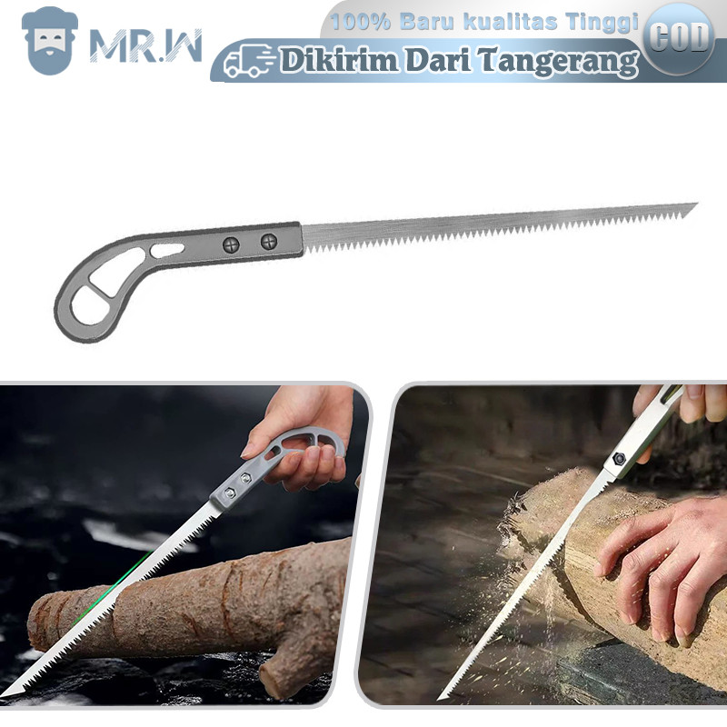 Gergaji Potong Kayu Gergaji Gagang Kayu Gergaji Bonsai Gergaji Dahan Ranting Mini Prune Saw Gergaji 