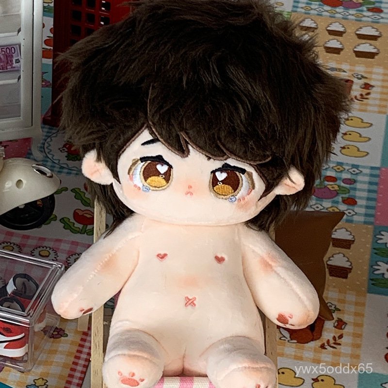Oikawa Cotton Doll20CM Cute Boy Doll with Changeable Clothes Plush Toy Learning Reward Gift Doll NYG