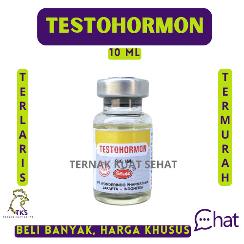 TESTOHORMON 10 ml - Mengatasi Gangguan Reproduksi Hewan Wonder