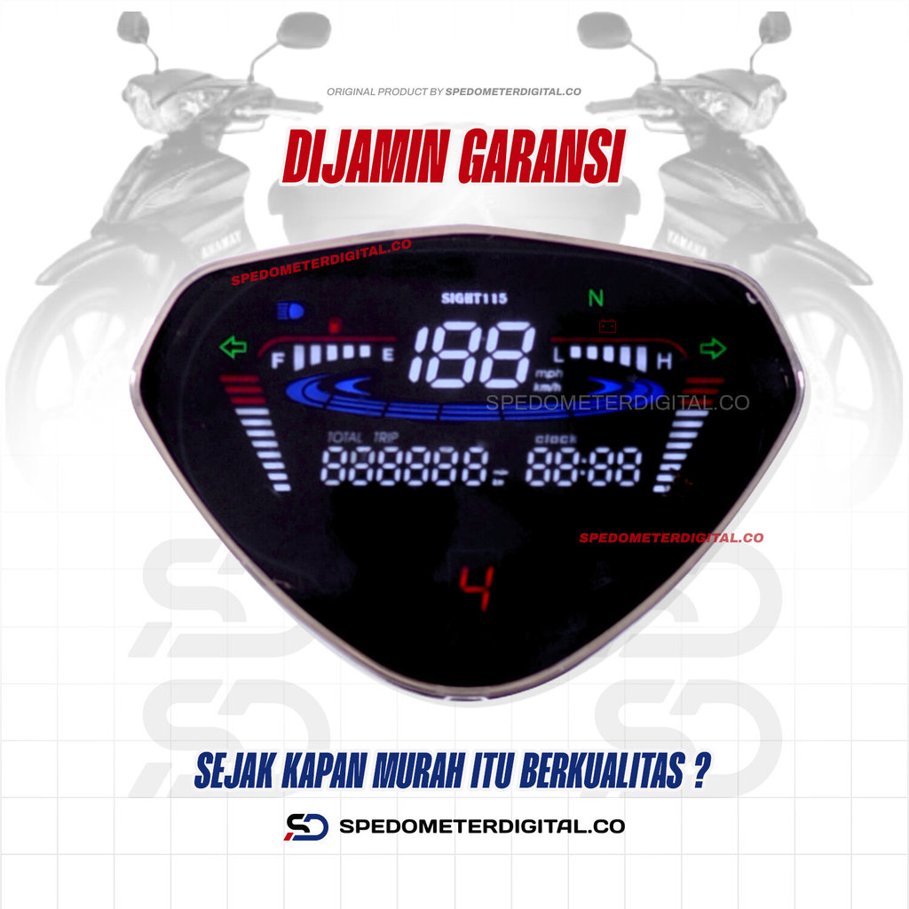 Speedometer Digital Jupiter Z Burhan