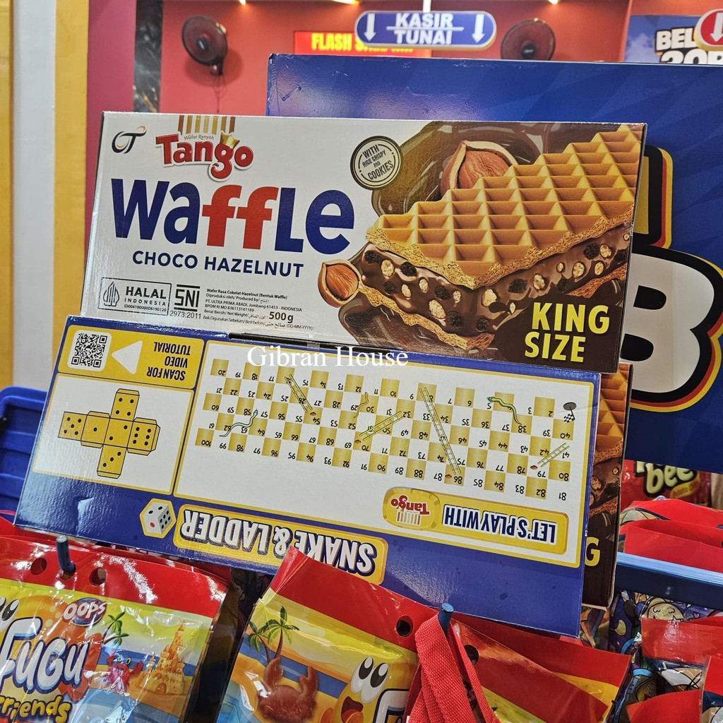 [Jastip PRJ Ready Stock] Tango Waffle Choco Hazelnut King Size