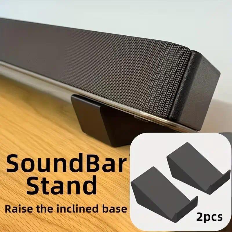 2pcs Universal Soundbar Base – Stand for Sony, Edifier, , Philips, Samsung TV & Gaming Speakers