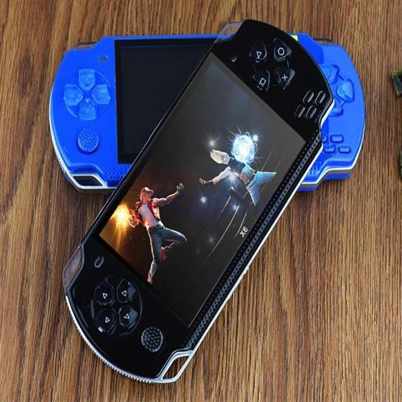 Built-in 5000 games, 8GB 4.3 In PMP Handheld Game Player MP3 MP4 MP5 Player Video FM Camera Portable