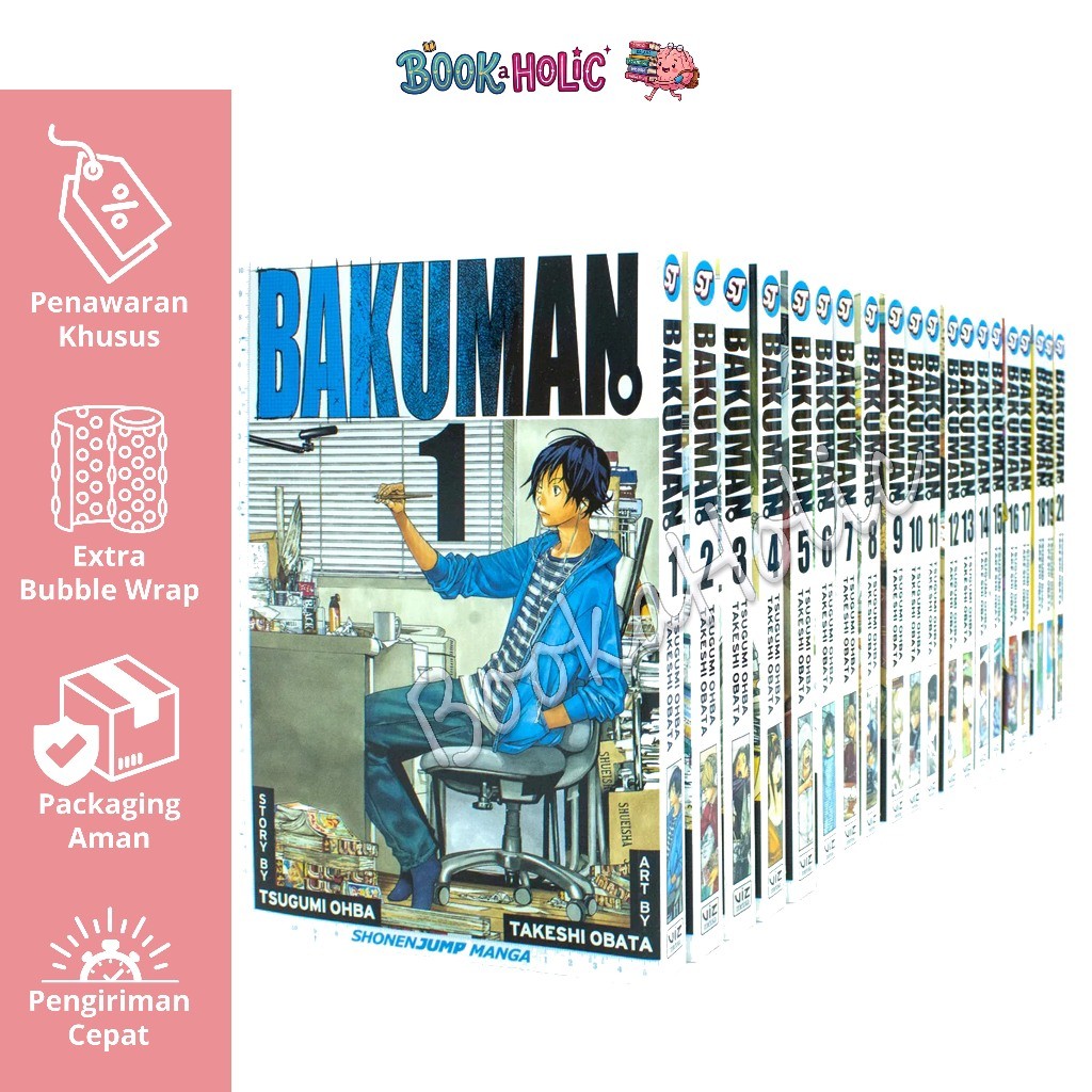 Bakuman?Complete Box Set: Volumes 1-20 with Premium  - familybooksstore