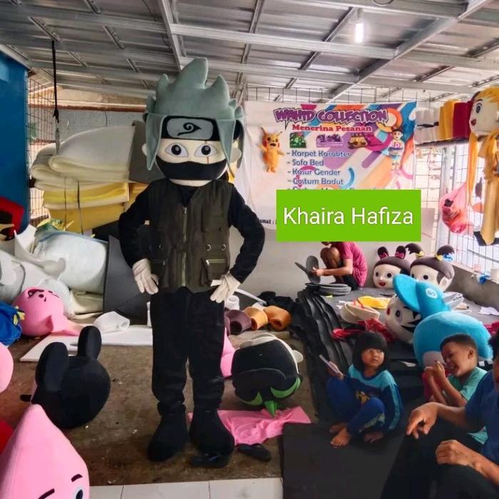 KOSTUM BADUT KAKASHI NARUTO DEWASA - ANAK - S
