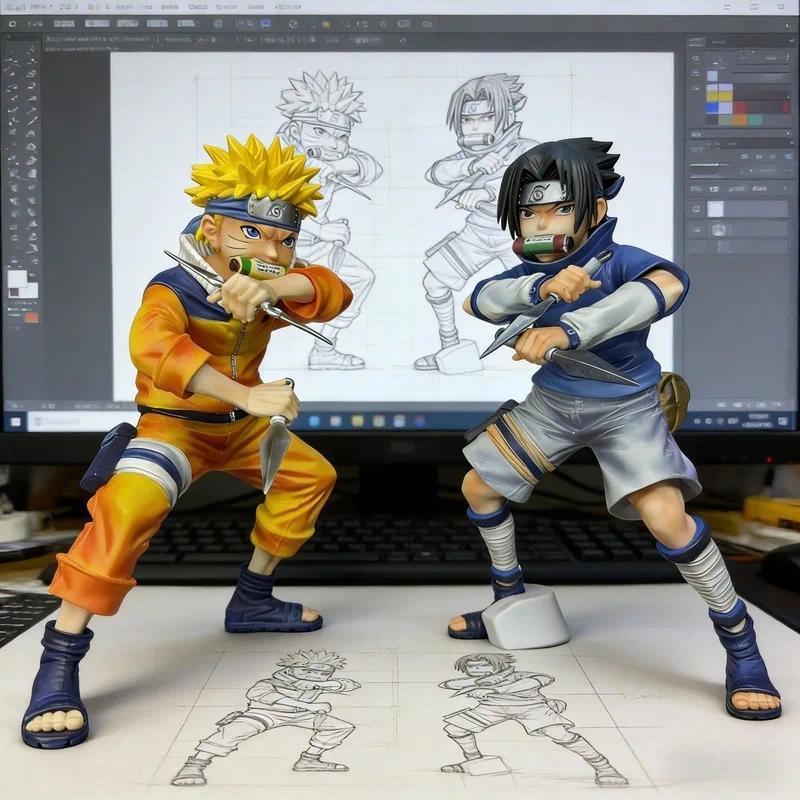 18cm Anime Figures Naruto Uzumaki Naruto Figure PVC PVC Action Figures Collection Model Toys Gifts