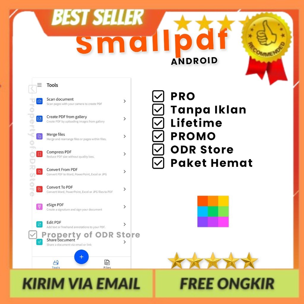 SmallPDF Lifetime Asisten PDF Editor dan Scanner Small PDF APP ANDROID88