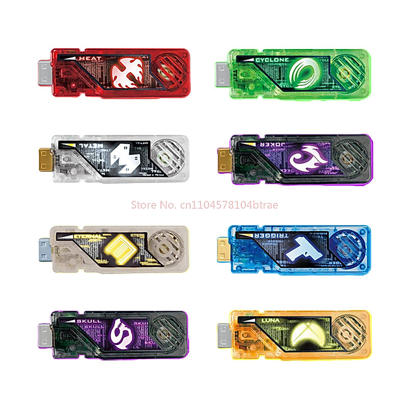 Genuine Bandai Kamen Rider W Driver Double Driver Transformer Summoner Cyclone Joker Metal Memory