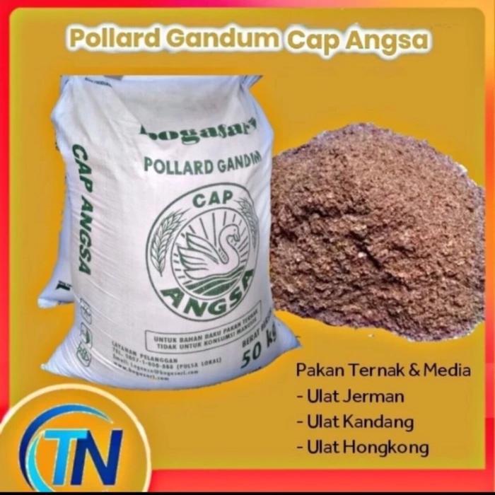 POLAR GANDUM Pollard Cap Angsa  Asli Bogasari PER 1 kg
