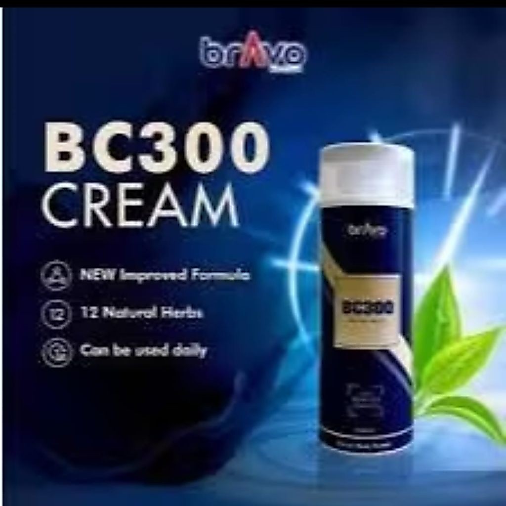 BRAVO BC300 CREAM 1 BOTOL ISI 200ML ORI MALAYSIA