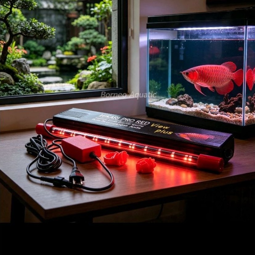 LAMPU TANNING ARWANA SUPER RED // LAMPU AQUARIUM ARWANA // LAMPU TANNING PRO RED VIEW ARWANA // HIKA