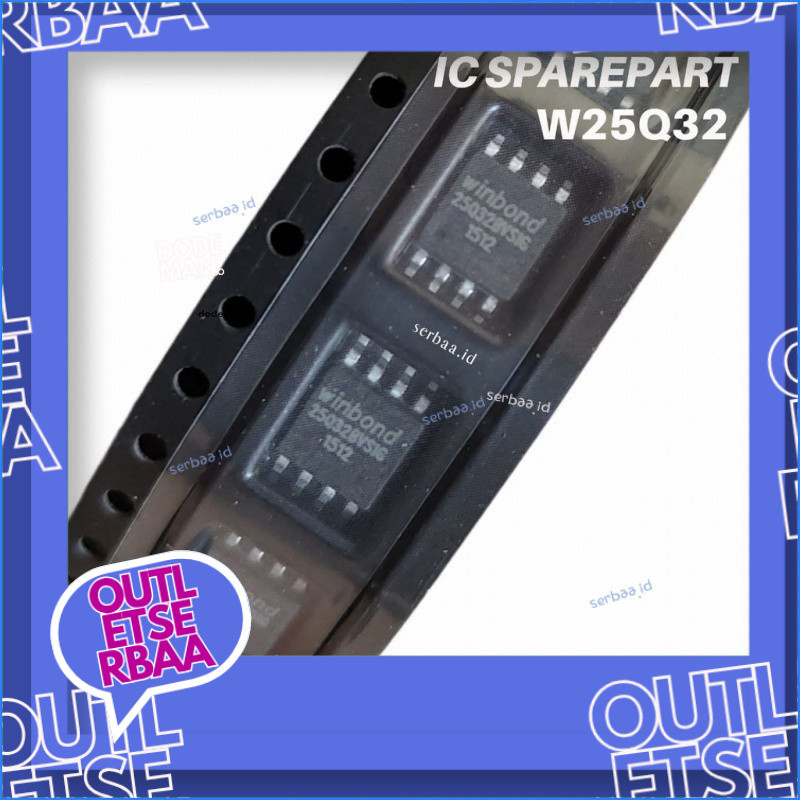 IC Memory W25Q32 W25Q32BVSIG 25Q32 WINBOND IC FLASH IC BIOS 4 MB