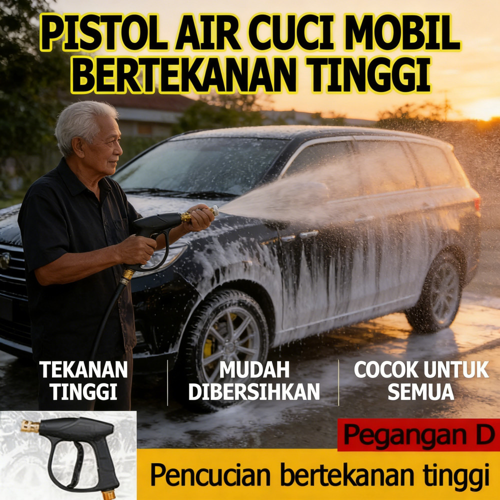 Penyemprotan Drat Tembakan Nozel M14, Selang Washer M22, Alat Mesin Cuci Adaptor Quick Release Nozel
