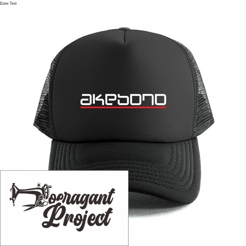 topi jaring akebono / topi trucker hat akebono